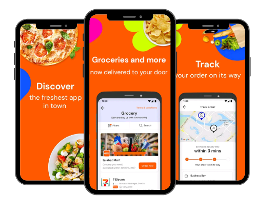 Talabat Food & Grocery Delivery App