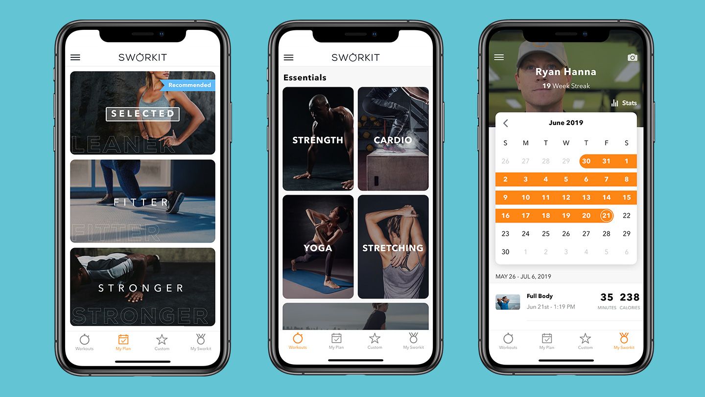 Workout & fitness app