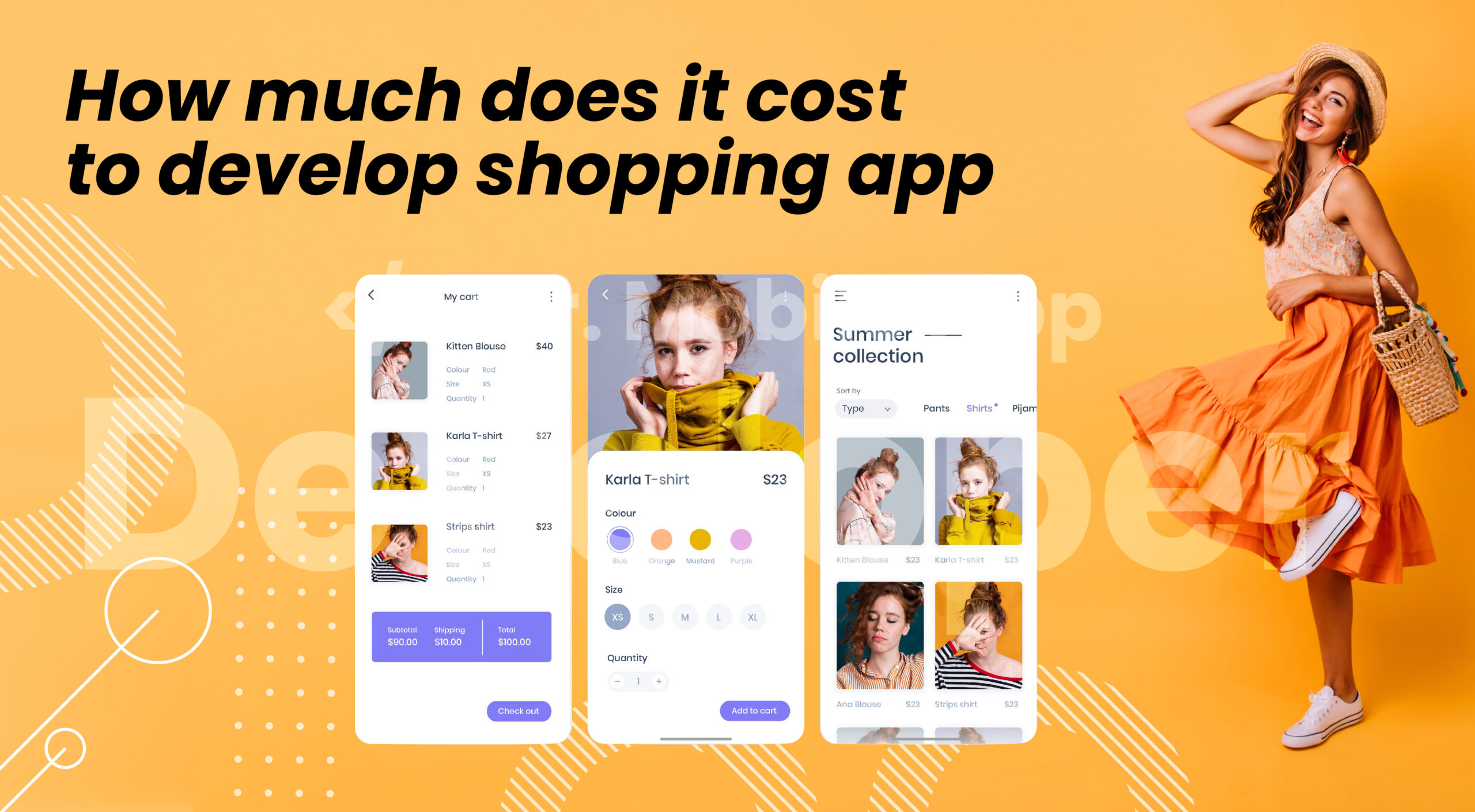 How much does it cost to develop shopping app