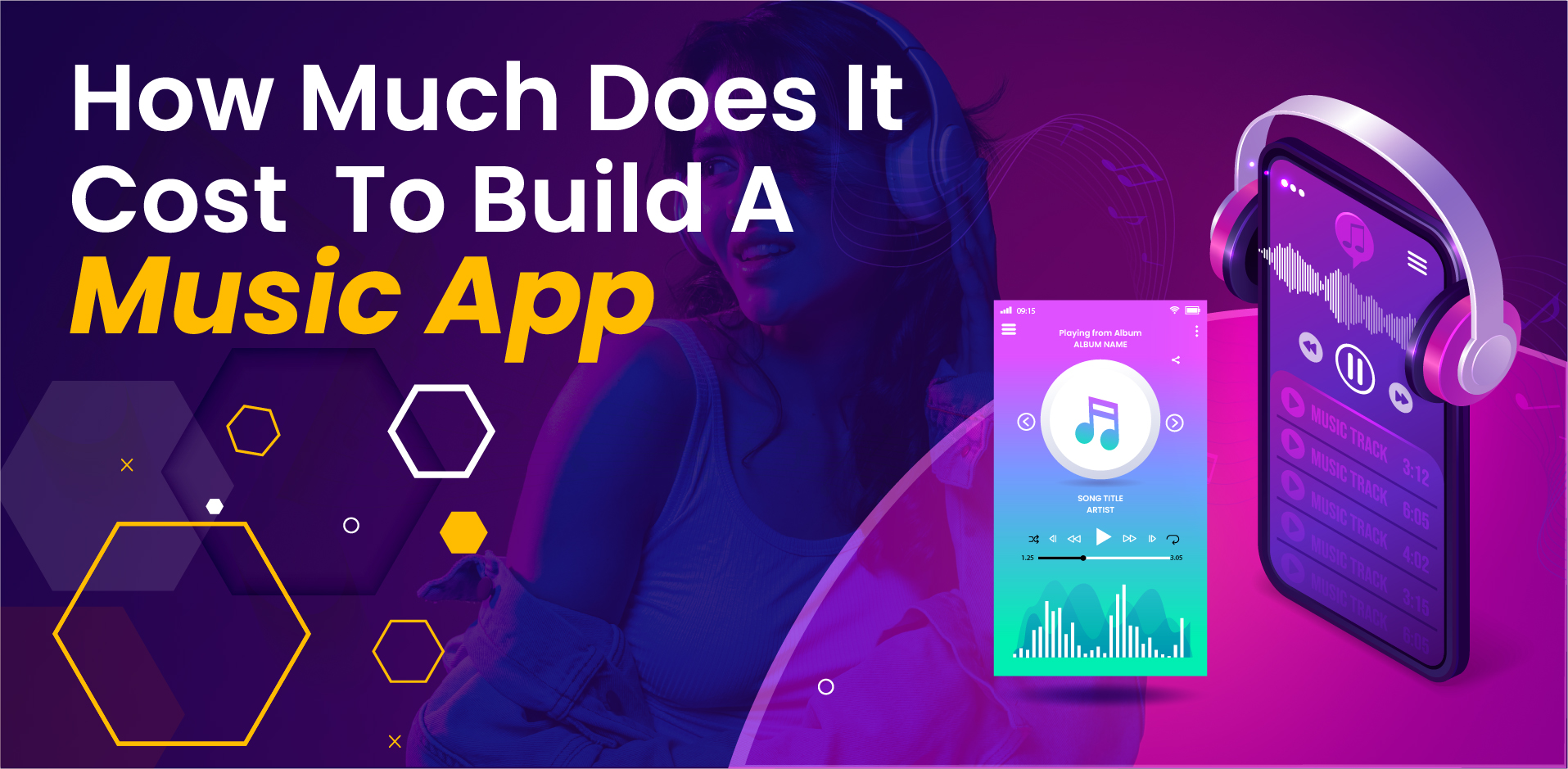 How Much Does It Cost To Build A Music App Like Tidal, Spotify, Pandora