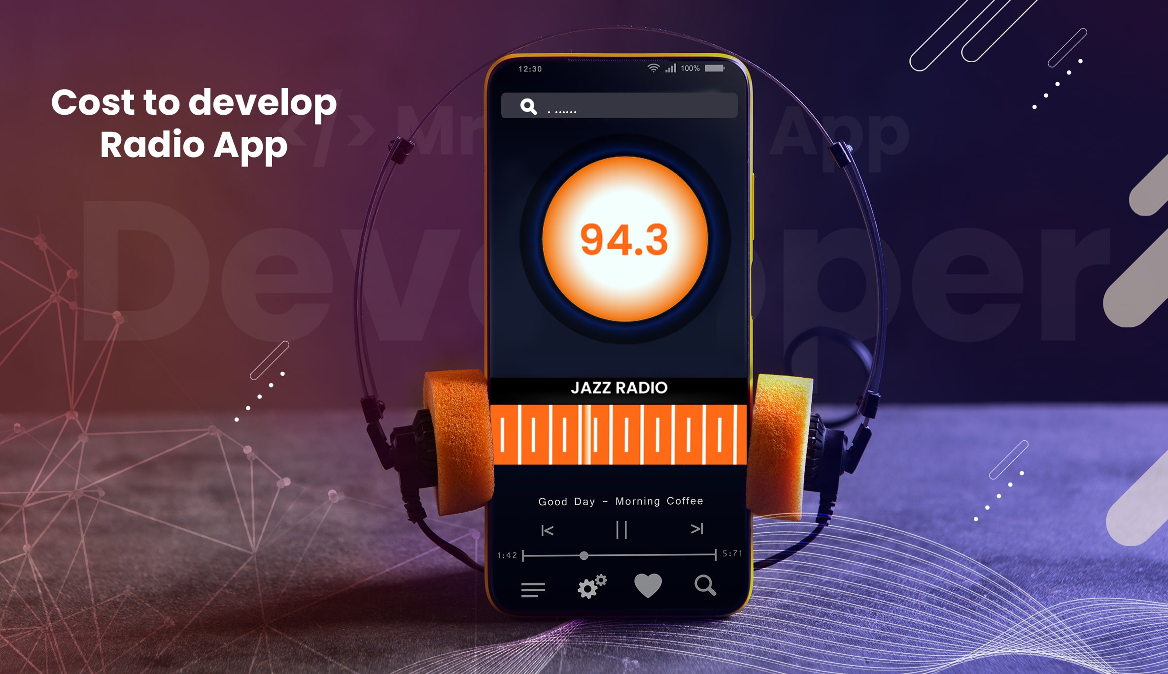 It cost to develop Like Radio App