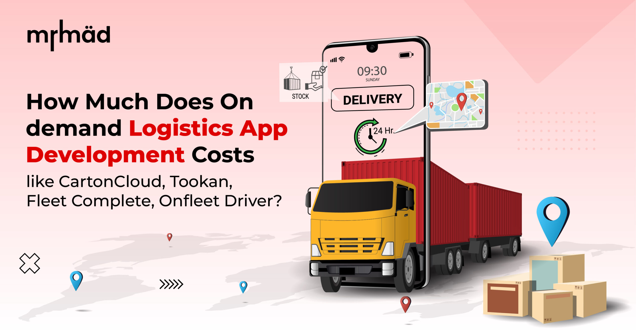 How Much Does On-demand Logistics App Development
