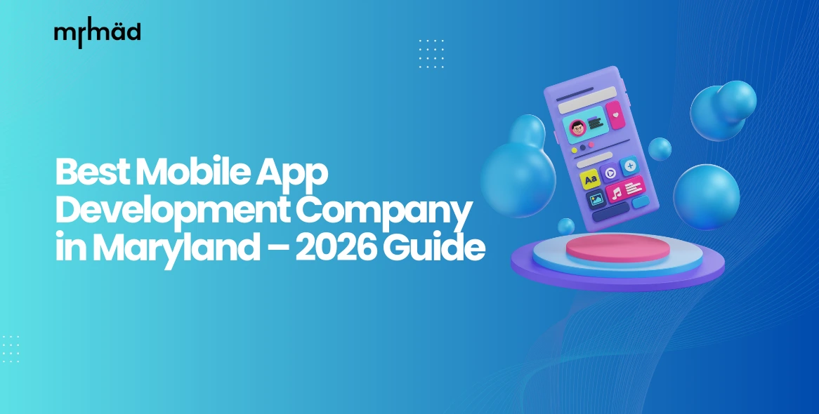 Team of mobile app developers in Maryland planning app design and development