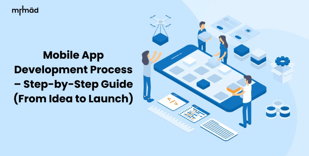 Mobile App Development Process – Step-by-Step Guide (From Idea to Launch)