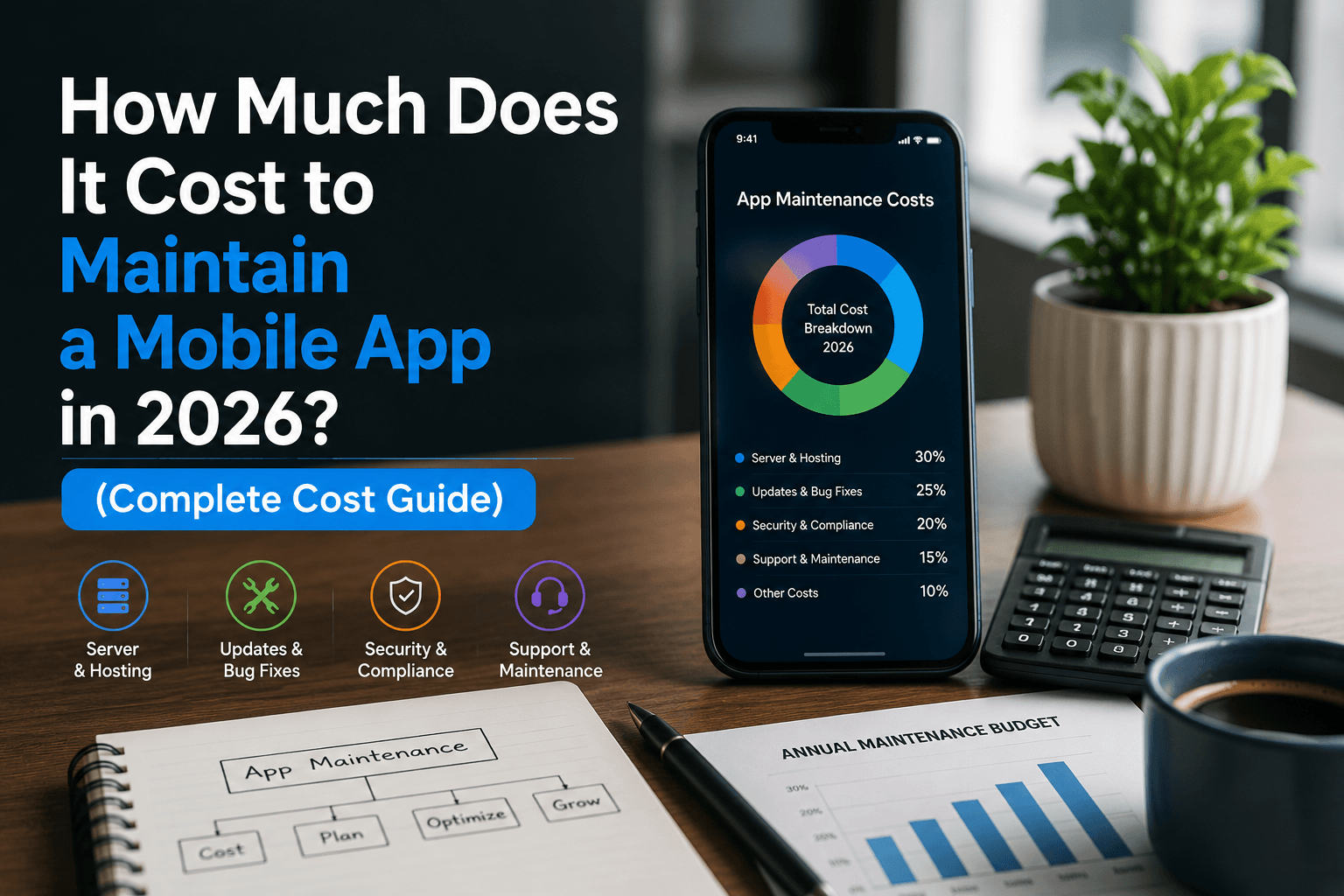 How Much Does It Cost to Maintain a Mobile App in 2026 complete app maintenance cost guide with budget breakdown